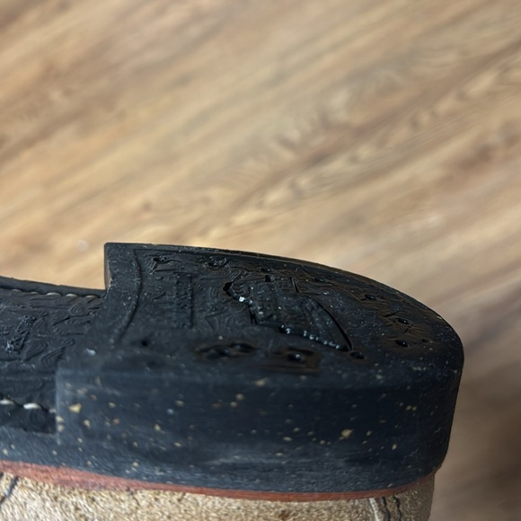 Red Wing Shoes Waxed Roughout Boondocker Style Boot (8062 10.5D) - Picture 7 of 7